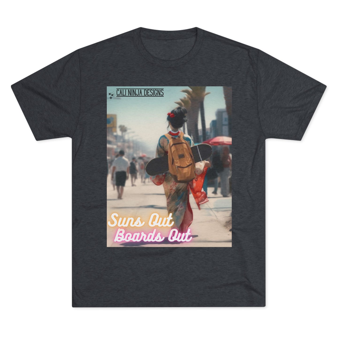 Suns Out Boards Out T‑Shirt — Retro Surf Beach Vibes Tee