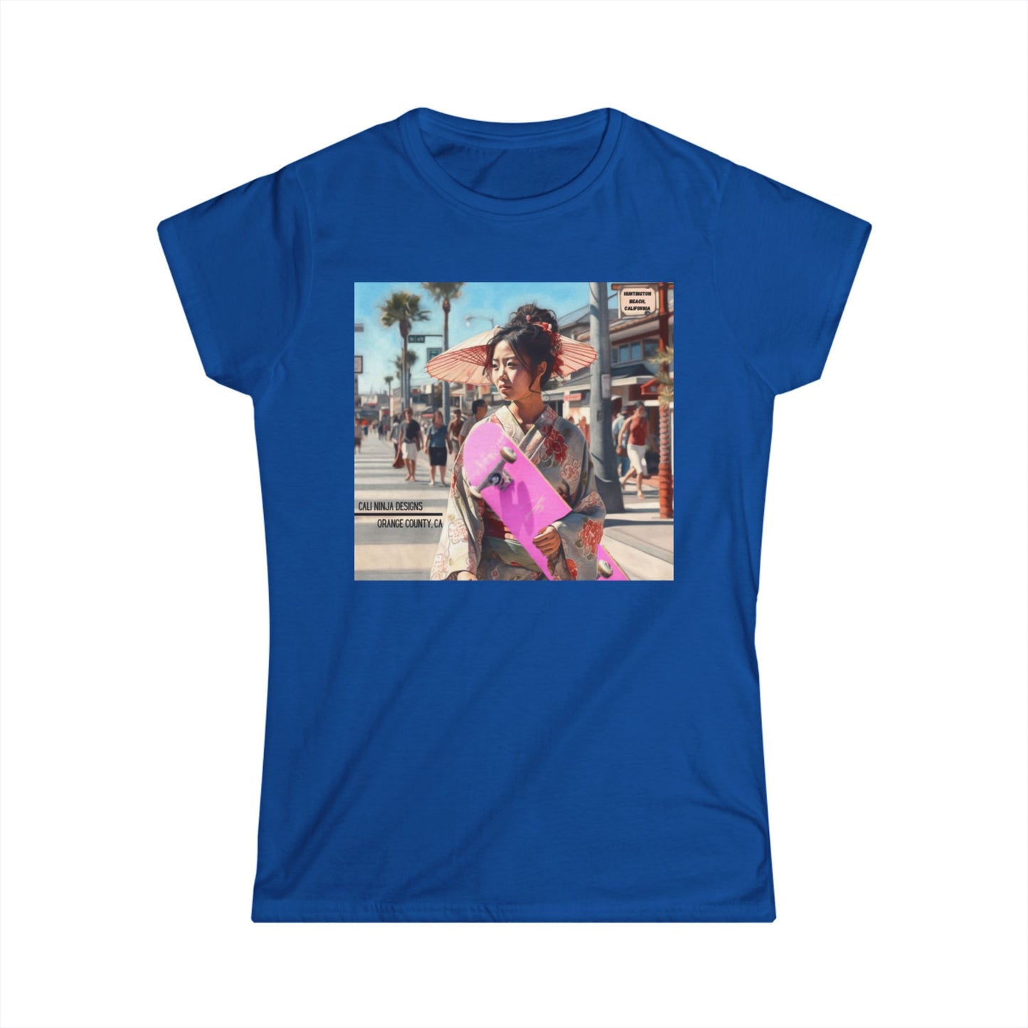 Huntington Beach Geisha - Women's Tee