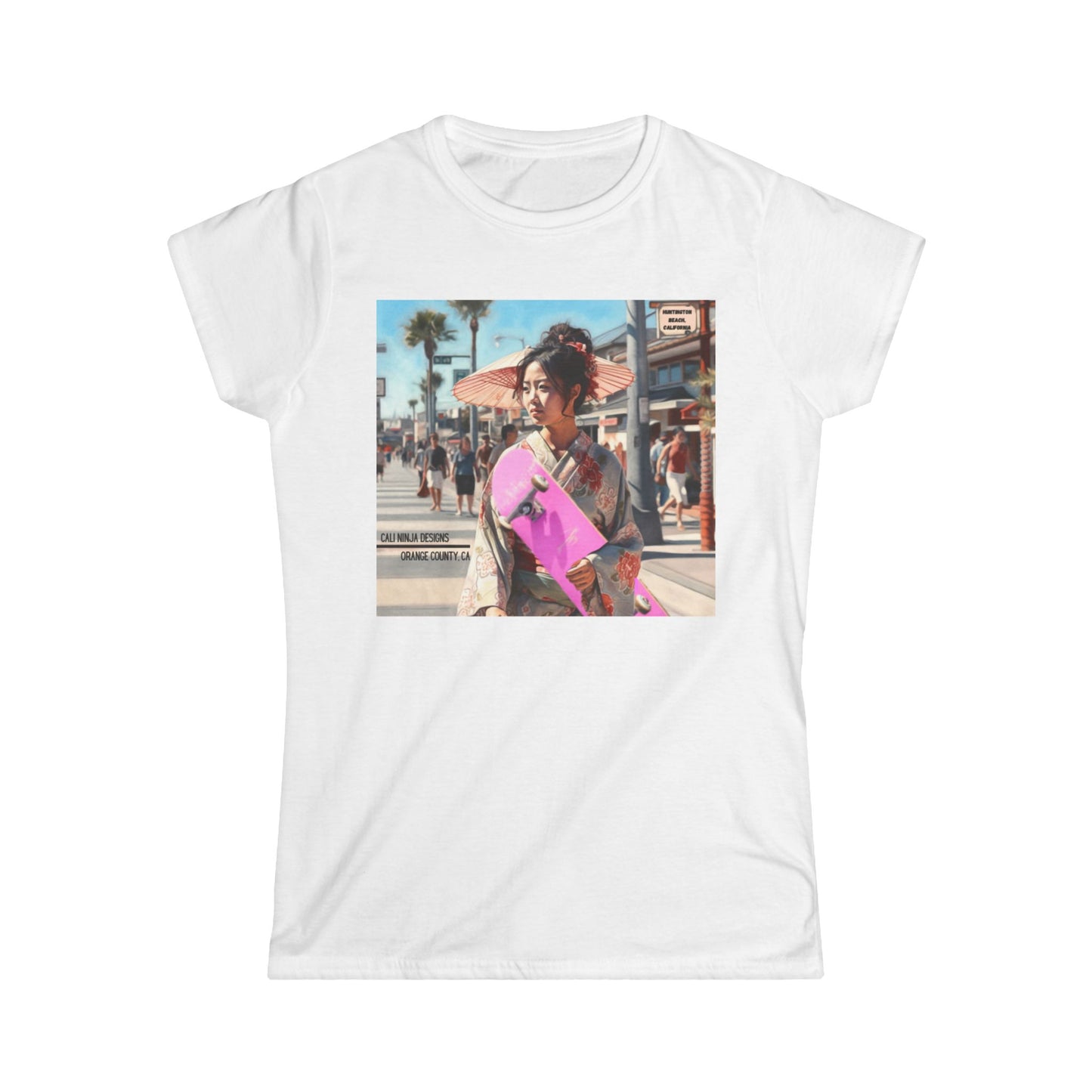 Huntington Beach Geisha - Women's Tee