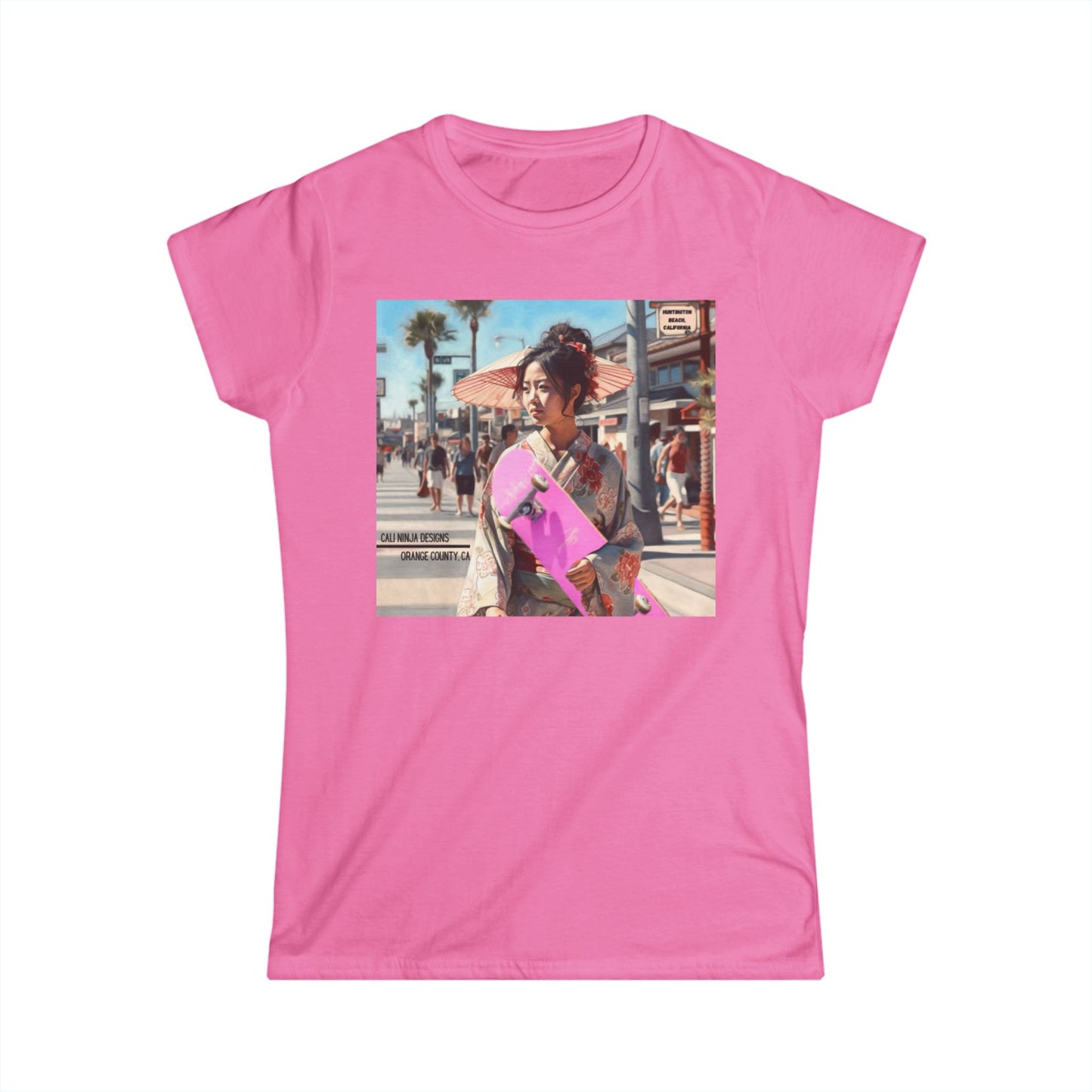 Huntington Beach Geisha - Women's Tee